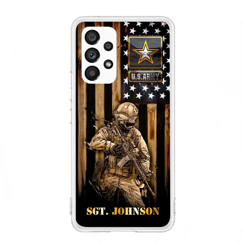 Custom Personalized Veteran Phone Case - Gift Idea For Veteran/ Soldier - Case For iPhone And Samsung