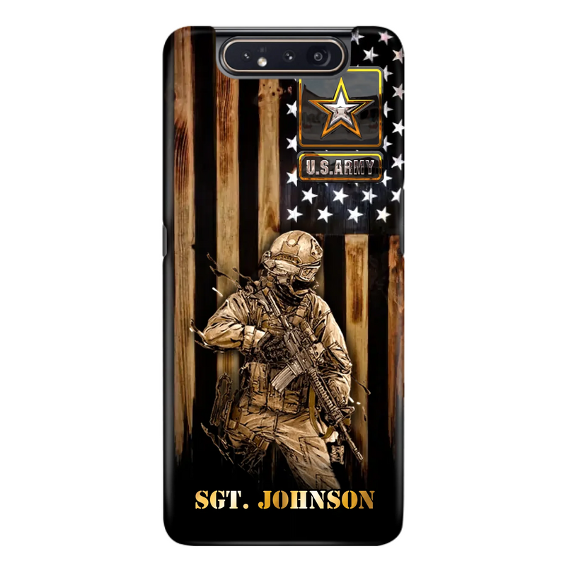 Custom Personalized Veteran Phone Case - Gift Idea For Veteran/ Soldier - Case For iPhone And Samsung