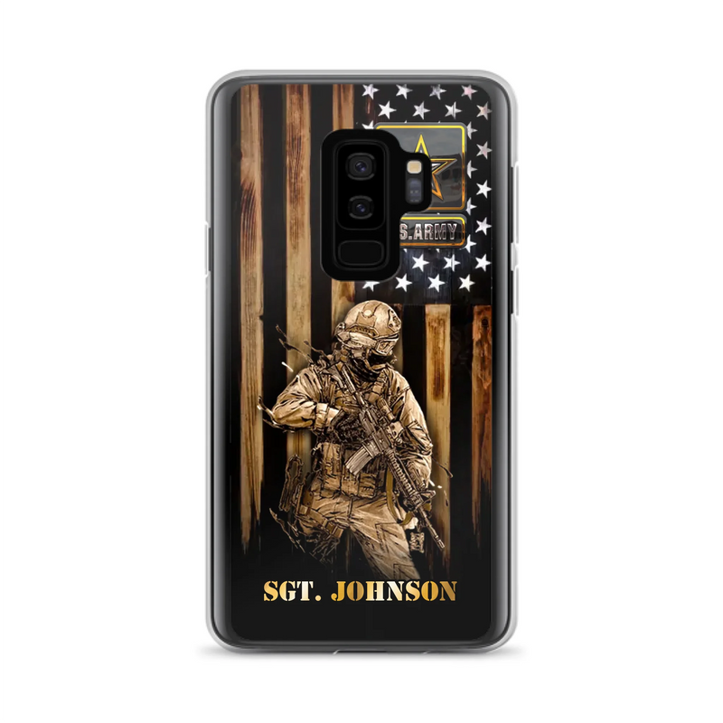 Custom Personalized Veteran Phone Case - Gift Idea For Veteran/ Soldier - Case For iPhone And Samsung