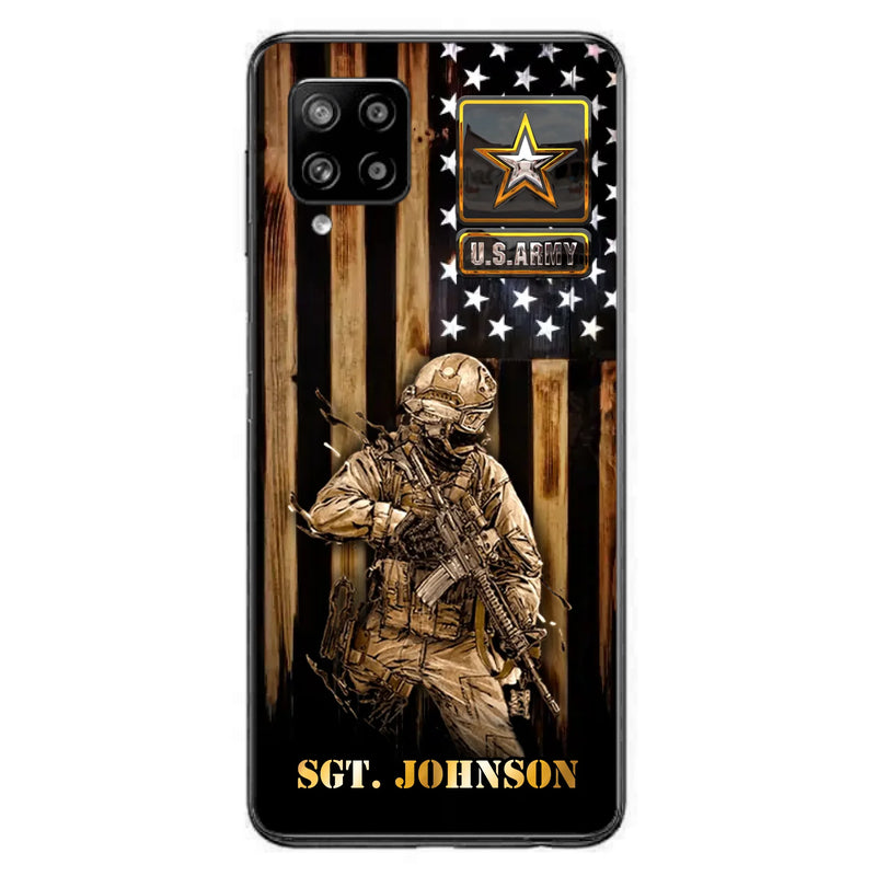 Custom Personalized Veteran Phone Case - Gift Idea For Veteran/ Soldier - Case For iPhone And Samsung