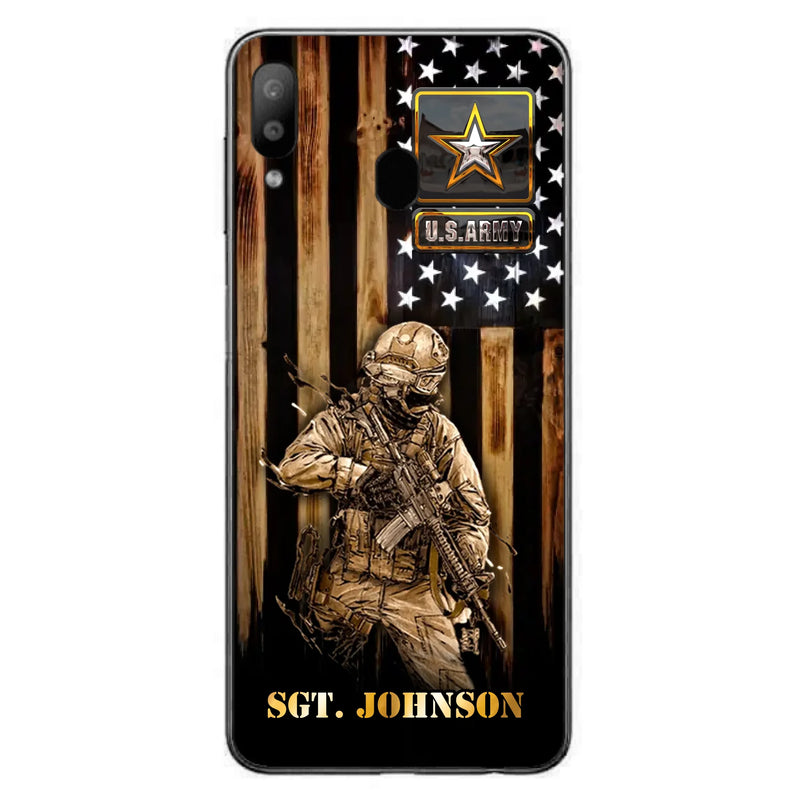 Custom Personalized Veteran Phone Case - Gift Idea For Veteran/ Soldier - Case For iPhone And Samsung