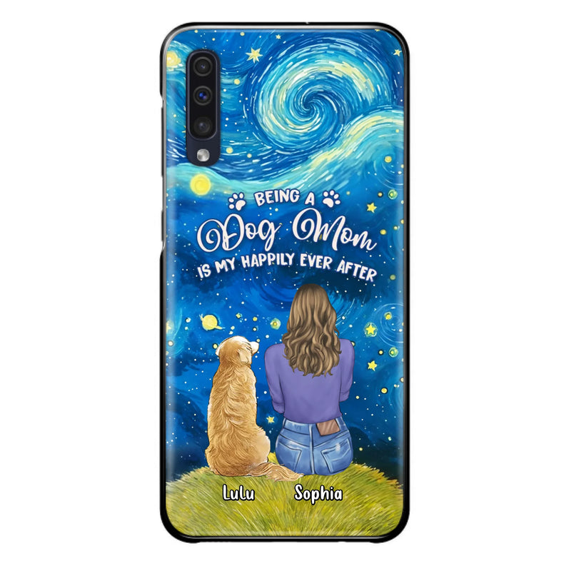 Personalized Dog Mom Phone Case - Up to 3 Dogs - Mother's Day Gift Idea For Dog Lover - Dog Mama Life Is Ruff - Case For iPhone/ Samsung