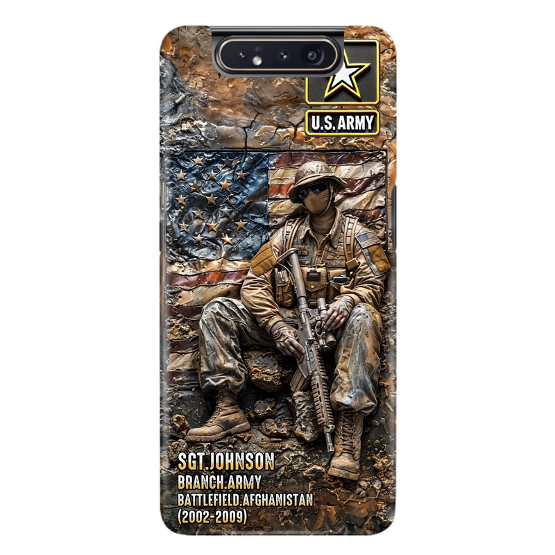 Custom Personalized Veteran Phone Case For iPhone/ Samsung - Veteran Gift Idea