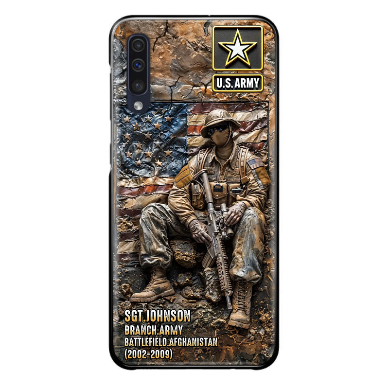 Custom Personalized Veteran Phone Case For iPhone/ Samsung - Veteran Gift Idea