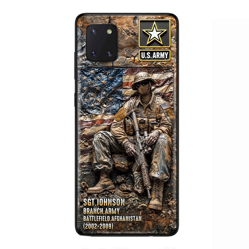 Custom Personalized Veteran Phone Case For iPhone/ Samsung - Veteran Gift Idea