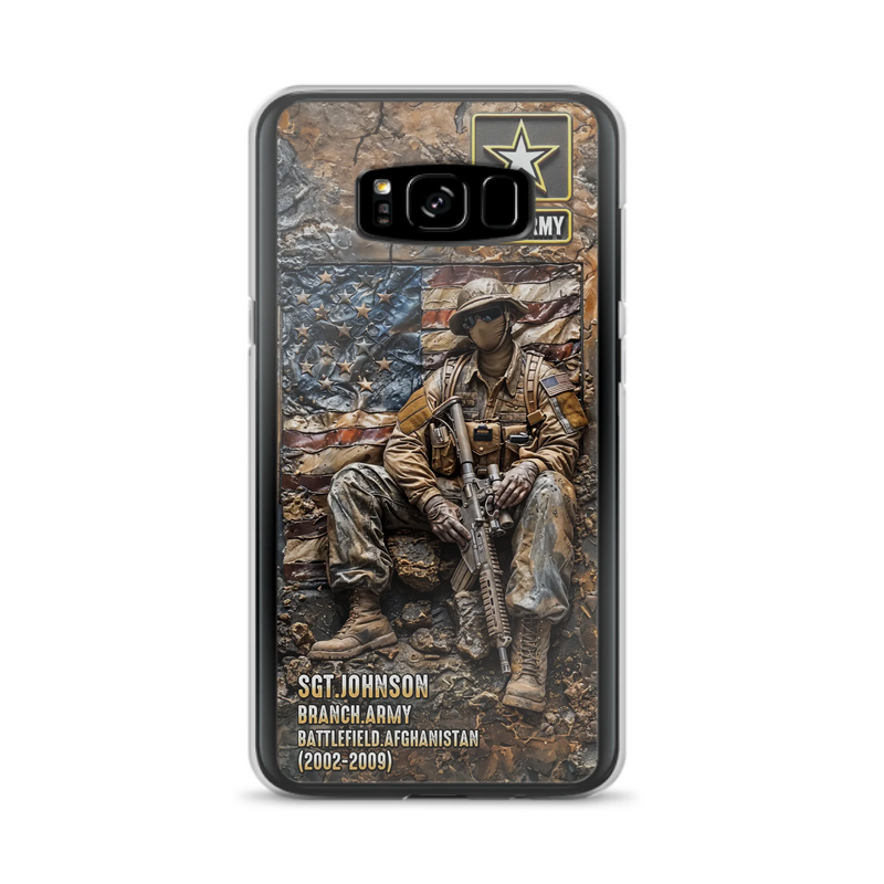 Custom Personalized Veteran Phone Case For iPhone/ Samsung - Veteran Gift Idea