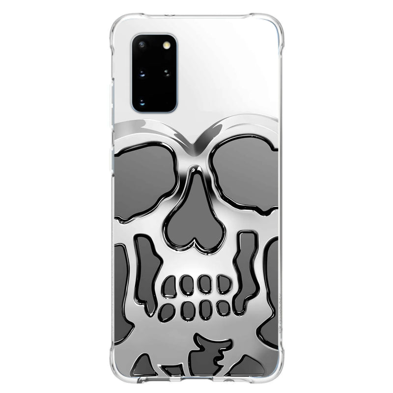 Custom Personalized Veteran Skull Metalic Phone Case - Gift Idea For Veteran - Case For iPhone/ Samsung
