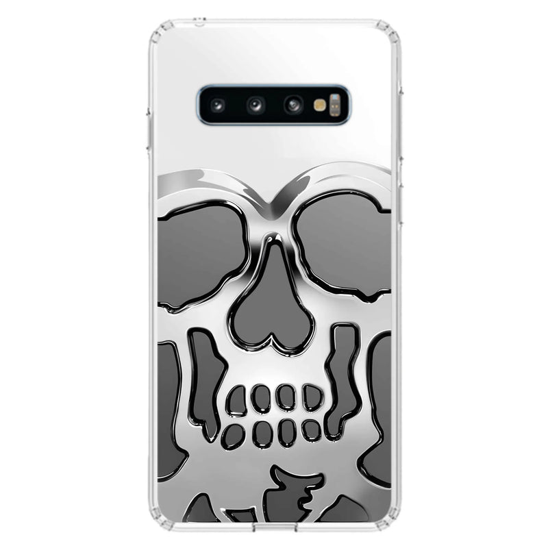 Custom Personalized Veteran Skull Metalic Phone Case - Gift Idea For Veteran - Case For iPhone/ Samsung