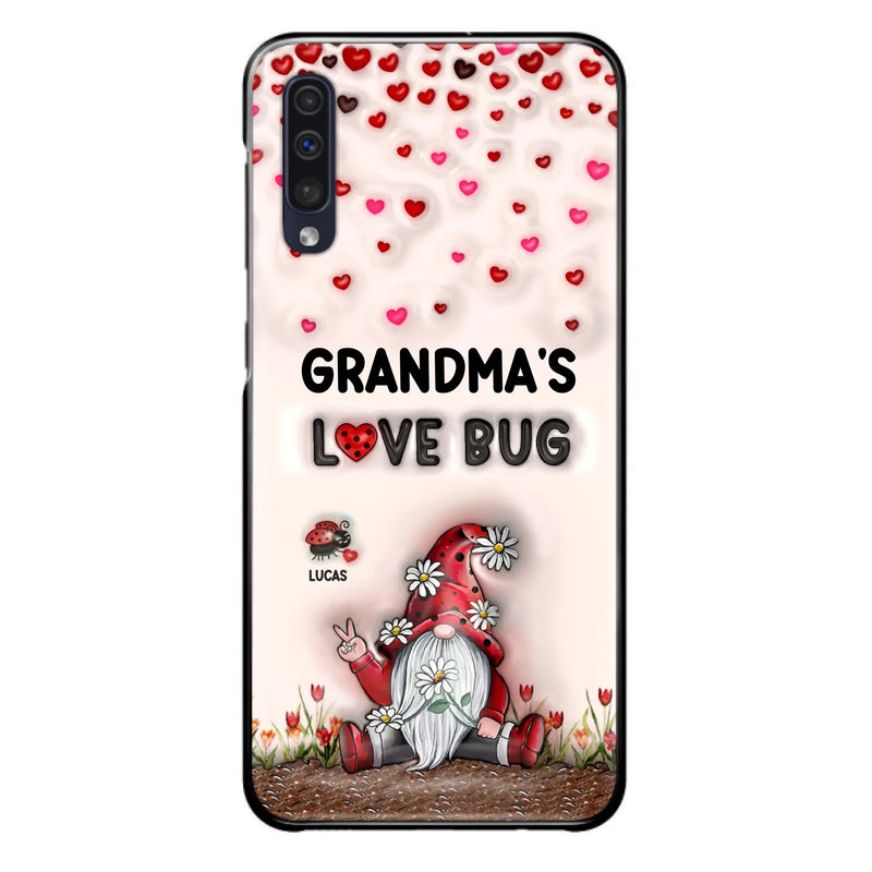 Custom Personalized Grandma's Love Bugs Phone Case - Upto 12 Kids - Mother's Day Gift Idea for Grandma/ Mom - Case for iPhone/ Samsung
