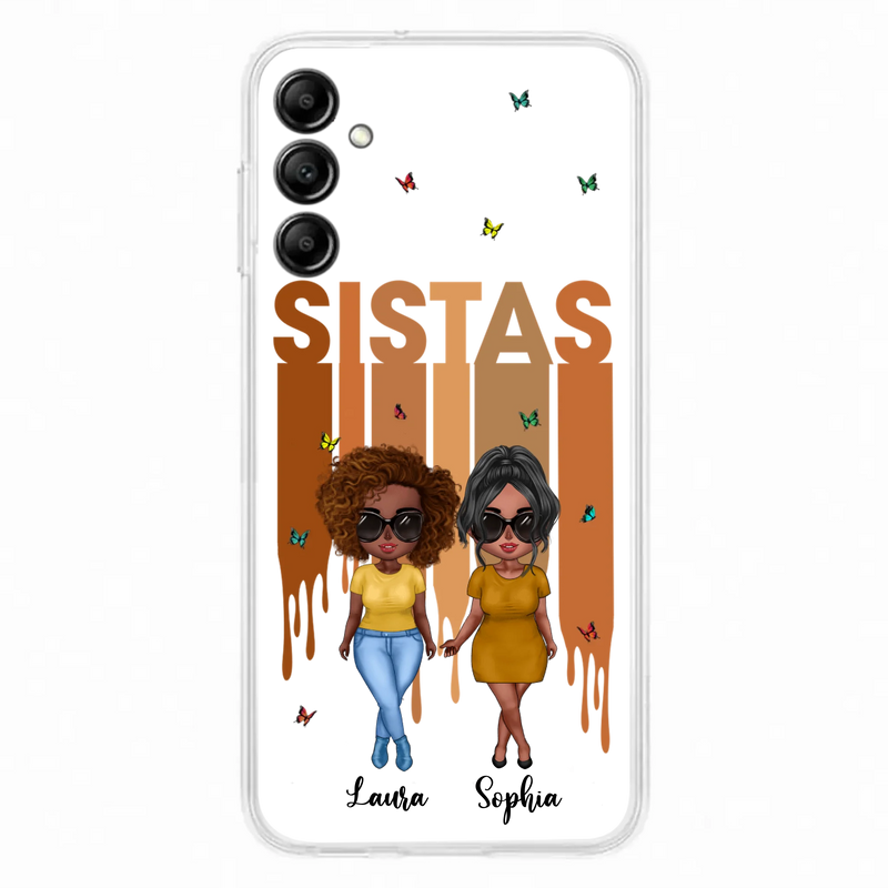 Custom Personalized Best Friends Phone Case - Upto 5 Girls - Gift Idea For Sisters/ Besties - Case For iPhone/Samsung