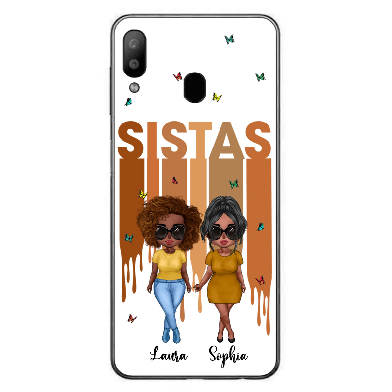 Custom Personalized Best Friends Phone Case - Upto 5 Girls - Gift Idea For Sisters/ Besties - Case For iPhone/Samsung