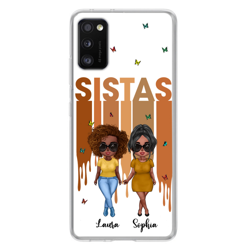 Custom Personalized Best Friends Phone Case - Upto 5 Girls - Gift Idea For Sisters/ Besties - Case For iPhone/Samsung