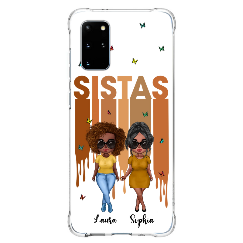 Custom Personalized Best Friends Phone Case - Upto 5 Girls - Gift Idea For Sisters/ Besties - Case For iPhone/Samsung