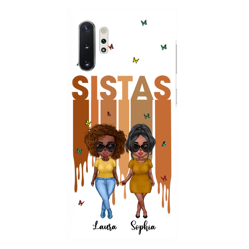 Custom Personalized Best Friends Phone Case - Upto 5 Girls - Gift Idea For Sisters/ Besties - Case For iPhone/Samsung