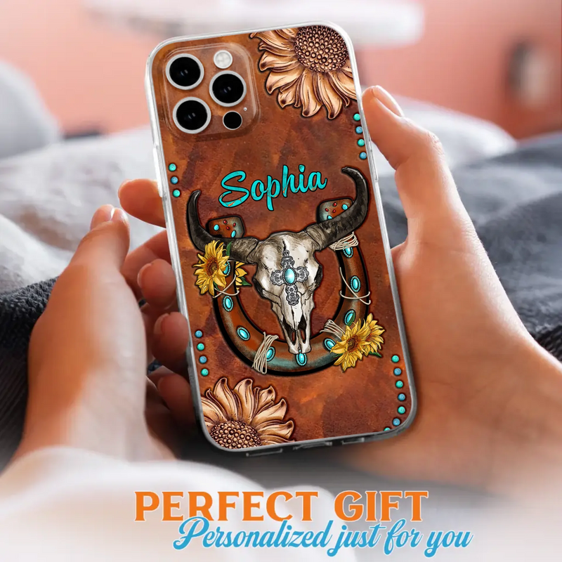 Custom Personalized Cowboy Cowgirl Phone Case - Case For iPhone/ Samsung