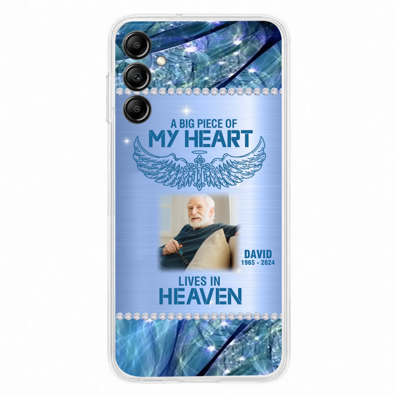 Custom Personalized Memorial Photo Phone Case - Upload Photo - Memorial Gift For Family Member - Never Walk Alone - Case For iPhone/ Samsung