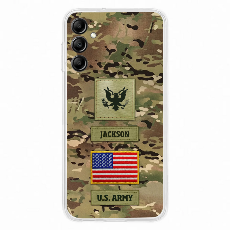 Custom Personalized Veteran Phone Case - Father's Day Gift for Veteran - Case For iPhone/Samsung