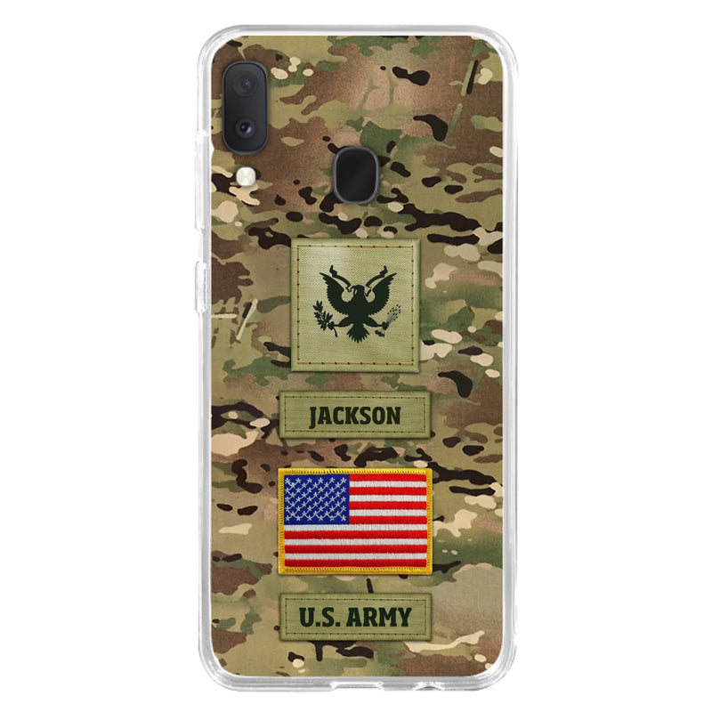 Custom Personalized Veteran Phone Case - Father's Day Gift for Veteran - Case For iPhone/Samsung