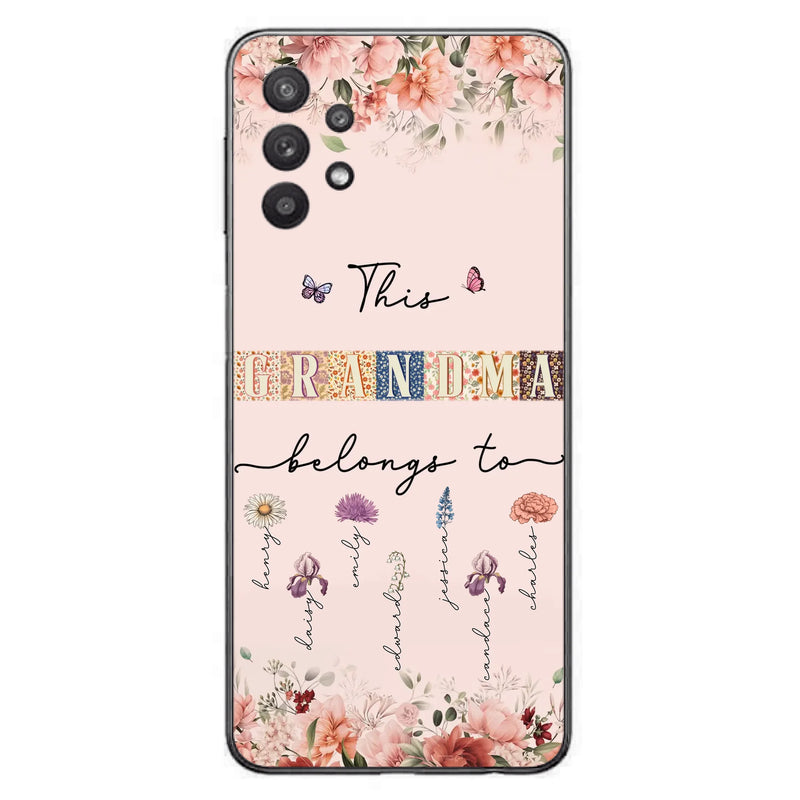 Custom Personalized Grandma/Mom Phone Case - Upto 7 Kids - Mother's Day Gift Idea for Grandma/Mom - Case for iPhone/Samsung
