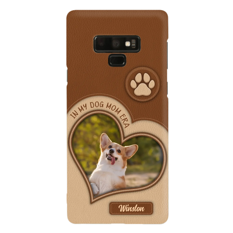 Custom Personalized In My Dog Mom Era Phone Case - Upload Photo - Gift Idea For Dog Lover/ Mother's Day - Case For iPhone/ Samsung