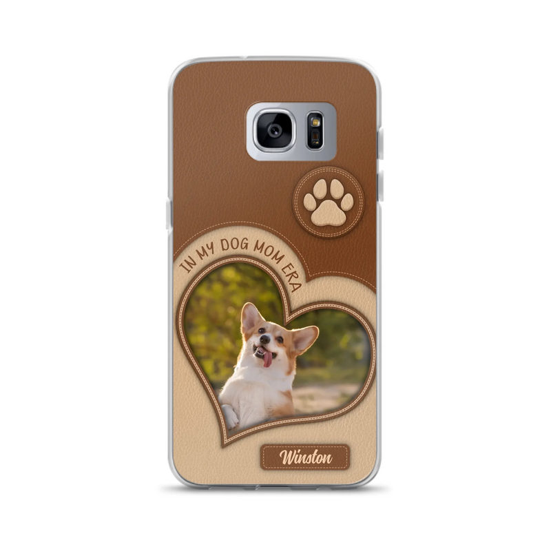 Custom Personalized In My Dog Mom Era Phone Case - Upload Photo - Gift Idea For Dog Lover/ Mother's Day - Case For iPhone/ Samsung
