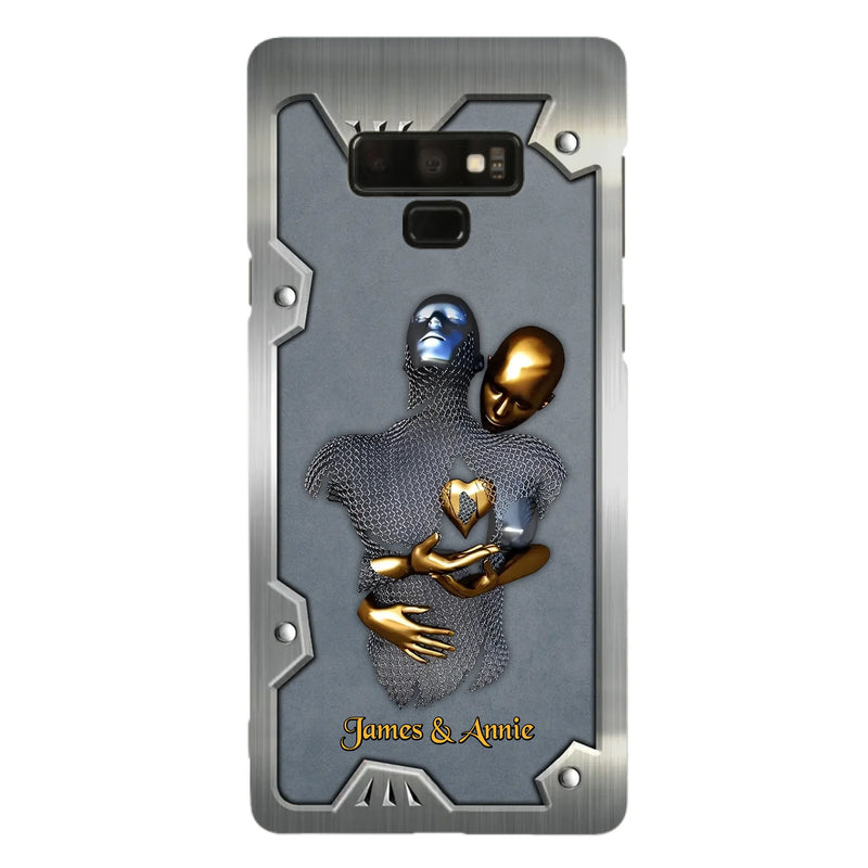 Custom Personalized Couple Phone Case - Gift Idea For Couple/ Valentines Day - Case For iPhone/ Samsung