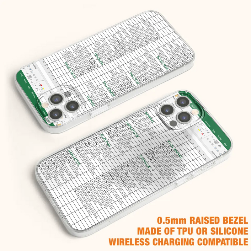 Personalized Excel Phone Case - Gift Idea For Excel Lovers - Cases For iPhone/Samsung
