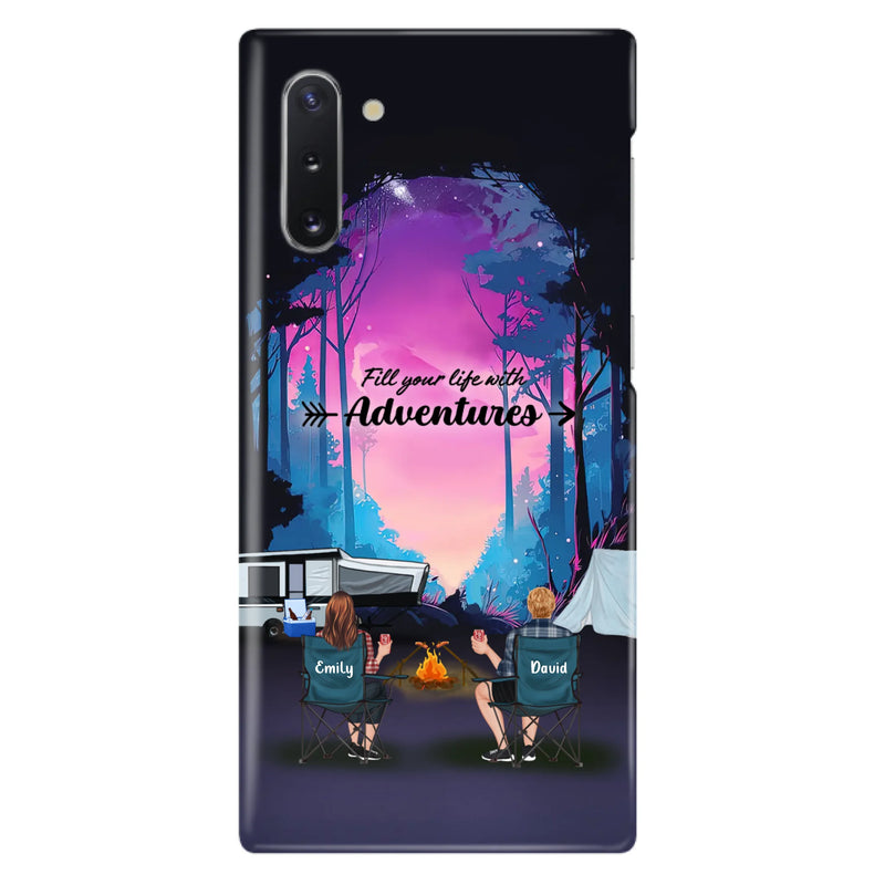 Personalized Camping Phone Case - Full Option - Best Gift For Camping Lovers - Fill Your Life With Adventures - Case For iPhone/Samsung
