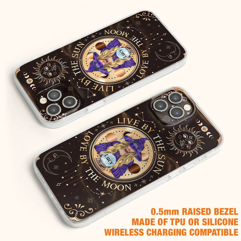 Custom Personalized Witch Phone Case - Halloween Gift Idea For Friend - Only Good May Enter Here - Case for iPhone/Samsung