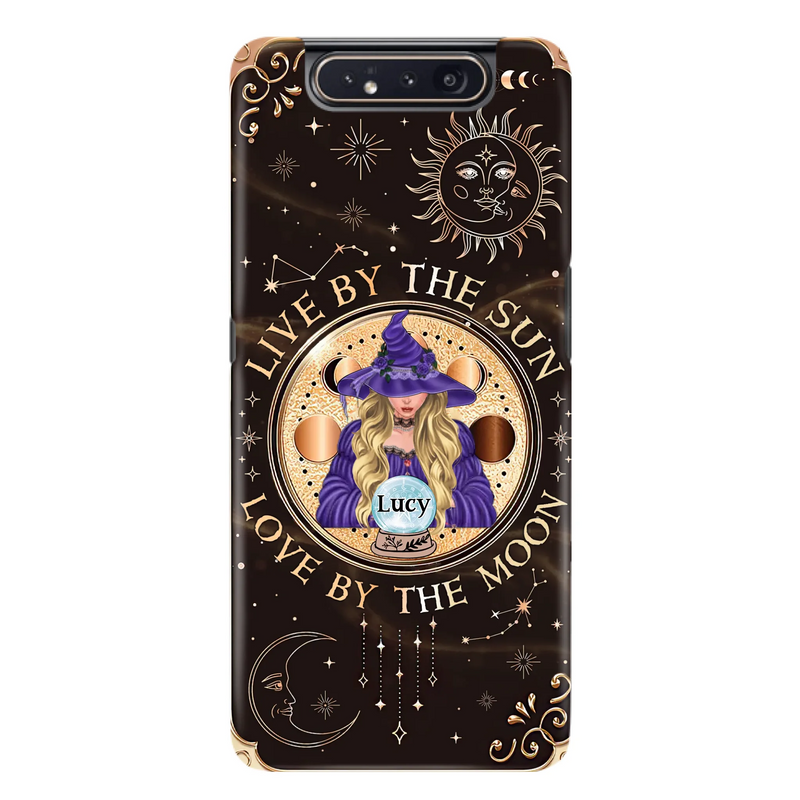 Custom Personalized Witch Phone Case - Halloween Gift Idea For Friend - Only Good May Enter Here - Case for iPhone/Samsung