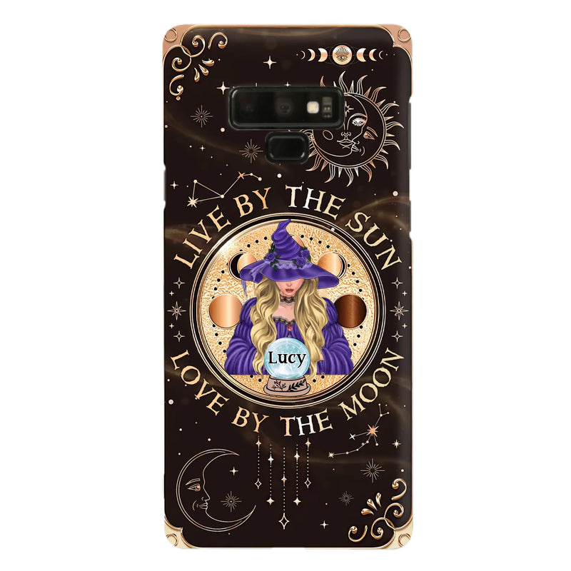 Custom Personalized Witch Phone Case - Halloween Gift Idea For Friend - Only Good May Enter Here - Case for iPhone/Samsung