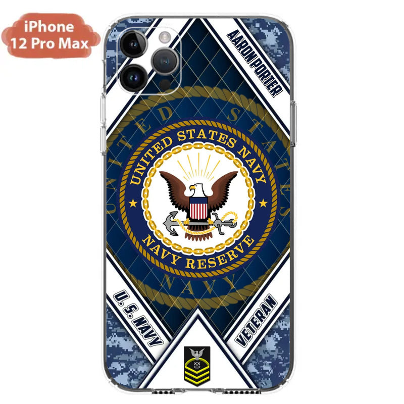 Custom Personalized Veteran Phone Case - Gift Idea For Veteran - Case For iPhone And Samsung